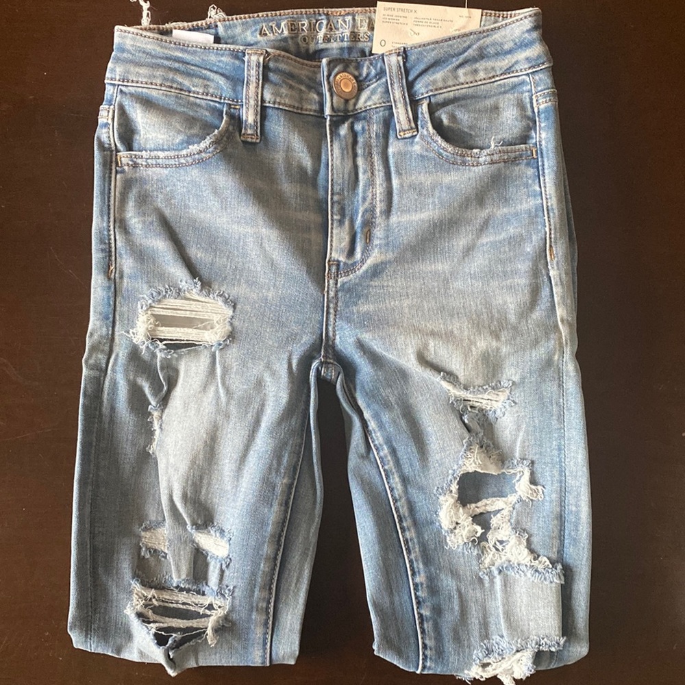 American Eagle super stretch X hi rise jeggings
